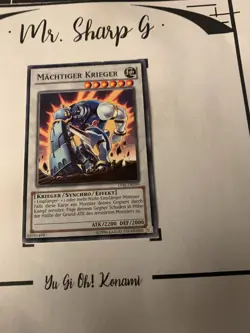 MACHTIGER KRIEGER - LVAL-DE096 DEUTSCH Yu-Gi-Oh! CARD GAME TCG ORIGINAL 2014 - Image 5
