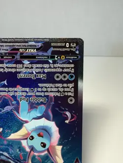 Vaporeon VMAX SWSH182 Sword & Shield Black Star Promo Holo Card NM Condition - Image 4