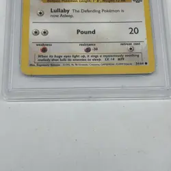 Jigglypuff Jungle Collection Pokemon Card TCG, 54/64 PSA 5 - Image 4