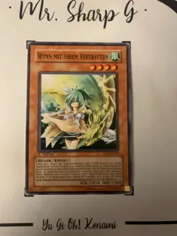 WYNN MIT IHREM VERTRAUTEN - 1. AUFLAGE EEN-DE029 DEUTSCH Yu-Gi-Oh! CARD COMMON - Image 3
