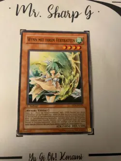 WYNN MIT IHREM VERTRAUTEN - 1. AUFLAGE EEN-DE029 DEUTSCH Yu-Gi-Oh! CARD COMMON - Image 4