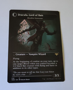 MtG Dracula, Lord of Blood (VOW-338) Rare Dracula Art English MINT - Image 2