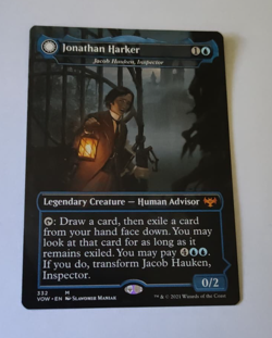MtG Jonathan Harker (VOW-332) Mythic Rare Dracula Art English MINT - Image 1
