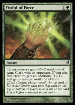 Fistful of Force Lorwyn MTG Magic the Gathering card - Image 1