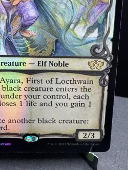MTG: Multiverse Legends Ayara First of Locthwain 485/500 Serialized Foil NM! - Image 4