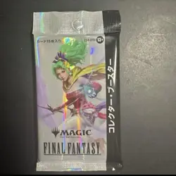 MTG Magic: The Gathering Final Fantasy Japanese collector booster Pack - Image 1