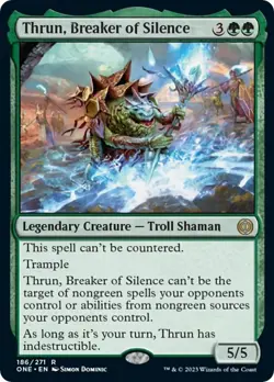MTG Foil - Thrun, Breaker of Silence - 186 / NM / English - Image 1