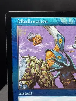 MTG Mercadian Masques Misdirection 87/350 Foil Rare Vintage 1999 NM! - Image 2