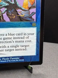 MTG Mercadian Masques Misdirection 87/350 Foil Rare Vintage 1999 NM! - Image 4