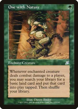 MTG One with Nature - 125 / English / Near Mint - Image 1