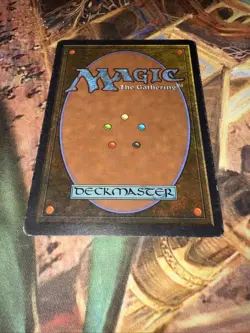 MTG Arabian Nights Black 1/1 First Strike Devil Creature Card Vintage Rare - Image 5