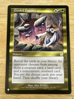 Guided Passage MTG Magic the Gathering Card NM Near Mint Apocalypse - Image 1