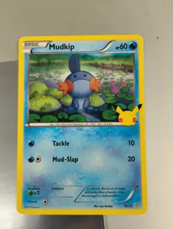Pokemon - Mudkip - 19/25 - Non Holo - 2021 Mcdonalds 25th Anniversary Mint - Image 1