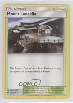 Mount Lanakila Pokemon Sun & Moon Burning Shadows #118 - Image 1