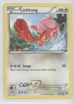 Lickitung Pokemon XY Furious Fists #78 - Image 1