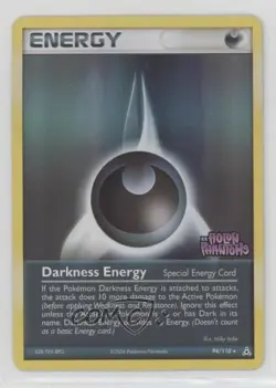 Darkness Energy Reverse Foil Pokemon EX Holon Phantoms #94 2006 - Image 1