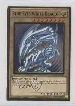 Blue-Eyes White Dragon 1st Ed. YuGiOh Gold Series: Maximum Gold #MAGO-EN001 - Image 1