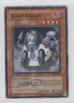 Giant Kozaky 1st Ed. YuGiOh Cybernetic Revolution #CRV-EN022 2005 - Image 1