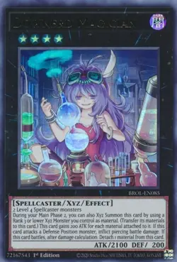 BROL-EN085 Downerd Magician 1st Edition Near Mint YuGiOh TCG - Image 1