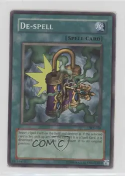 De-Spell Unlimited YuGiOh Starter Deck Kaiba Evolution #SKE-028 2004 - Image 1