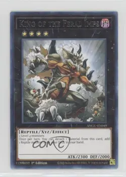 King of the Feral Imps 1st Ed. YuGiOh Ancient Guardians #ANGU-EN049 - Image 1