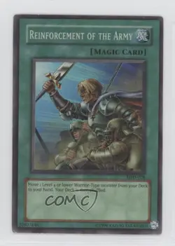 Reinforcement of the Army Unlimited YuGiOh Legacy Darkness #LOD-028 2003 - Image 1