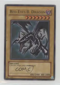 Red-Eyes Black Dragon Unlimited YuGiOh Starter Deck Joey #SDJ-001 2003 - Image 1