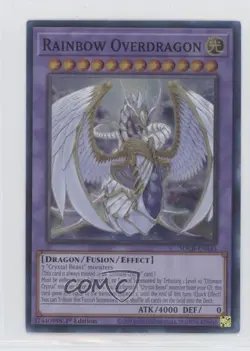 Rainbow Overdragon 1st Ed. YuGiOh Structure Deck: Legend of the Crystal Beasts - Image 1