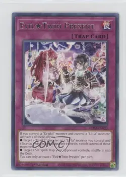Evil☆Twin Present 1st Ed. YuGiOh Genesis Impact #GEIM-EN023 - Image 1