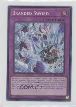 SR - Branded Sword 1st Ed. YuGiOh Structure Deck: Albaz Strike #SDAZ-EN031 - Image 1