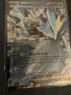 Kyurem EX Pokemon Card - 230 HP Blizzard Burst Slash - Image 1