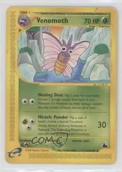 Venomoth Pokemon e-Card Series Skyridge #111 2003 - Image 1