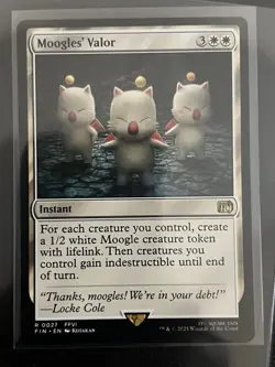 Moogles' Valor - 0027 - Final Fantasy - MTG - NM/M - Image 1