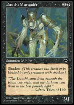 Dauthi Marauder - Medium Play MTG Tempest - Image 1