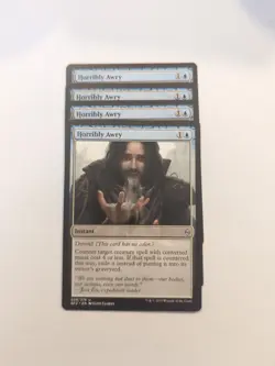 (4) Horribly Awry *PLAYSET* Battle for Zendikar Regular NM MTG - Image 1