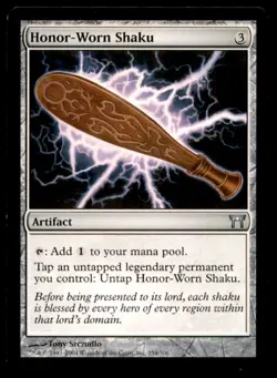 MTG Honor-Worn Shaku LP Light Play Champions of Kamigawa [1775] - Image 1