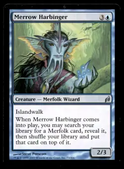 MTG Merrow Harbinger LP Light Play Lorwyn [1725] - Image 1