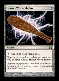 MTG Honor-Worn Shaku LP Light Play Champions of Kamigawa [1779] - Image 1