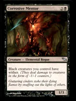 MTG Corrosive Mentor LP Light Play Shadowmoor [1713] - Image 1
