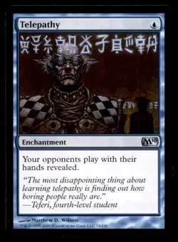 MTG Telepathy LP Light Play Magic 2010 [1700] - Image 1