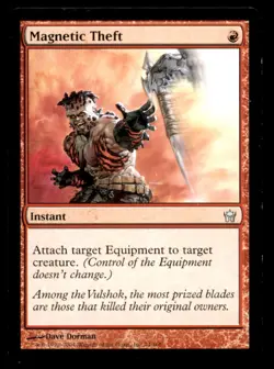 MTG Magnetic Theft LP Light Play Fifth Dawn [1722] - Image 1