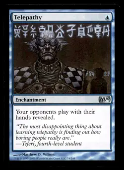 MTG Telepathy LP Light Play Magic 2010 [1689] - Image 1