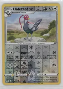Hawlucha Reverse Foil Pokemon Sword & Shield Rebel Clash #148 - Image 1