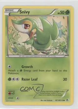 Snivy Pokemon Black & White Legendary Treasures Radiant Collection #RC1 - Image 1