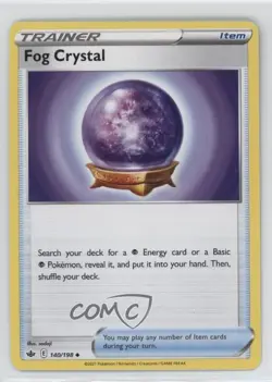 Fog Crystal Pokemon Sword & Shield Chilling Reign #140 - Image 1