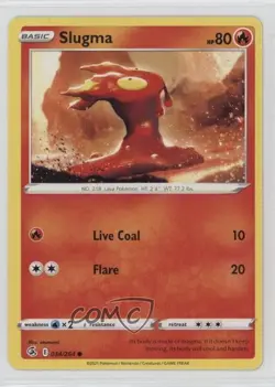 Slugma Pokemon Sword & Shield Fusion Strike #034 - Image 1
