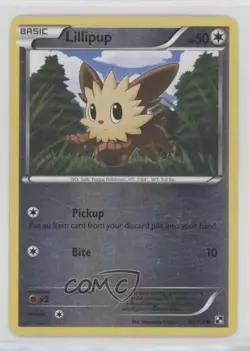Lillipup Reverse Foil Pokemon Black & White Base Set #80 - Image 1