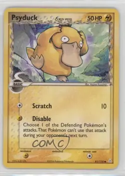 Psyduck Pokemon EX Holon Phantoms #81 2006 - Image 1