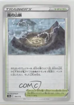 Stormy Mountains Japanese Pokemon Sword & Shield VSTAR Universe (s12a) #164 - Image 1