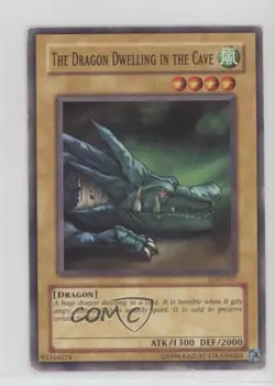 The Dragon Dwelling in Cave Unlimited YuGiOh Legacy of Darkness #LOD-037 2003 - Image 1